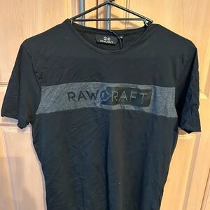 Craft Men's Black and Gray Short Sleeve Tee